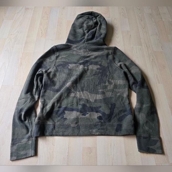 Abercrombie And Fitch Camo Hoodie Size Medium - Picture 5 of 8